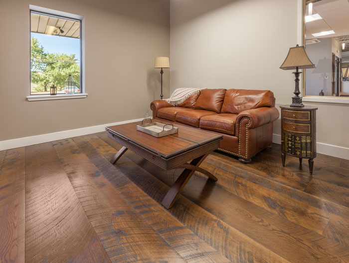 home » distressed wide plank flooring. prefinished engineered white oak  character skipped YSWXTII