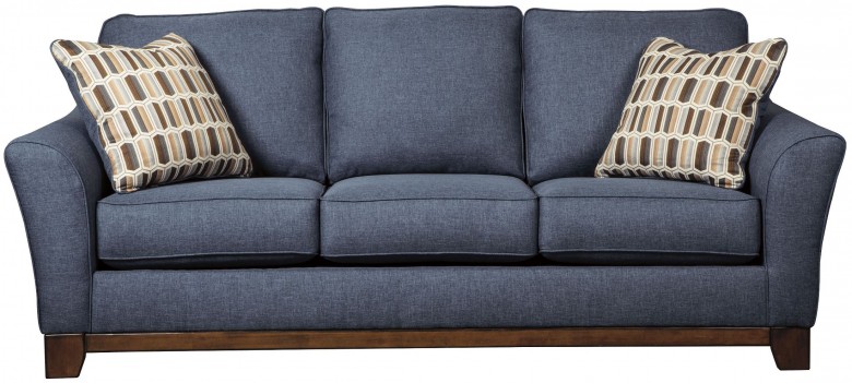 janley denim sofa QYBSPOK