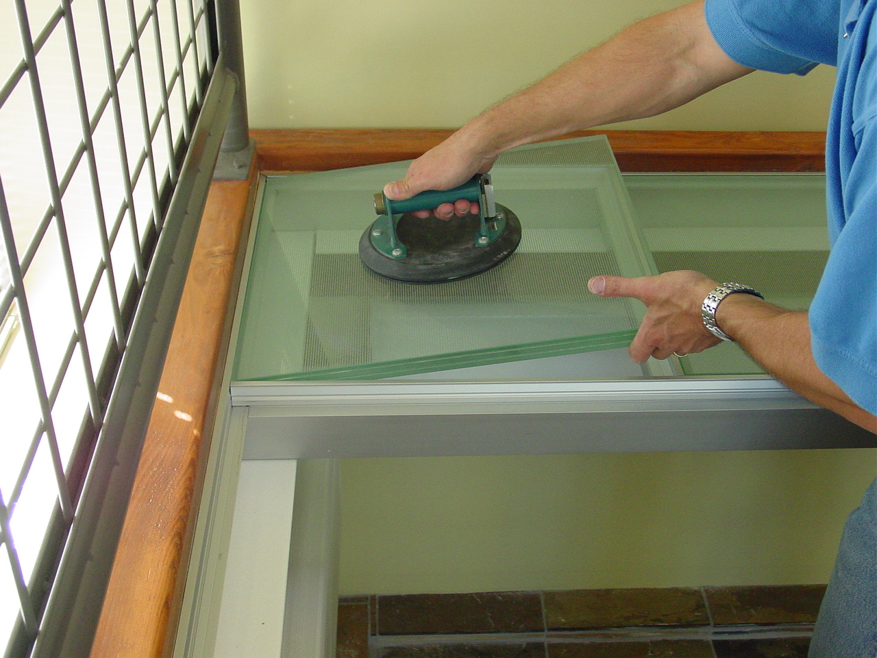 laminated glass floor system 1 KAQZSKU