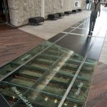 laminated glass floor system waterloo clearglassflooring above BWDLNZK