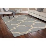 large area rugs large quatrefoil gray/ivory area rug JPURFXA