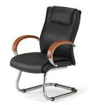 leather office chairs without wheels PXIUIYN