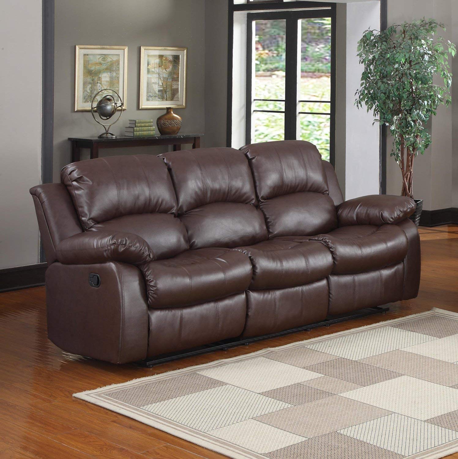 How to choose leather reclining sofa