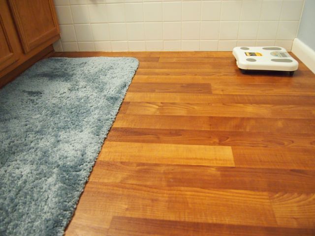 linoleum floor introduction: bathroom linoleum flooring replacement project KLDQMZA