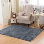 living room bedroom rugs, mbigm ultra soft modern area rugs thick shaggy JSTUMOK