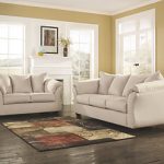 loveseat and sofa darcy sofa and loveseat, stone, ... REXXJOQ
