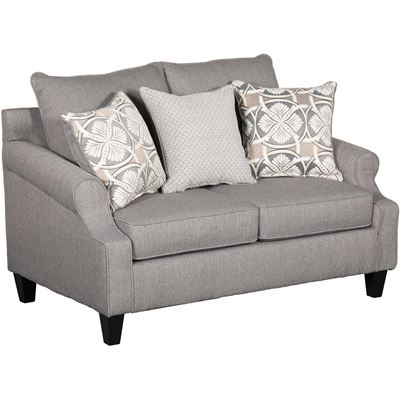 loveseat sofa bay ridge gray loveseat JMWRKPM