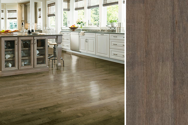 maple floors maple hardwood flooring in a kitchen - apm3408 PMCMDXK