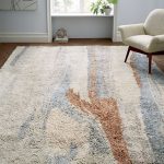marbled wool shag rug - multi EAMWSUL