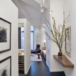 modern dark wood floors white cabinets with dark hardwood floors. see more. garage apartment  interiors | BBYKKUH
