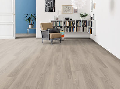 modern laminate flooring haro laminate floor tritty 100 plank 1-strip oak light grey* authentic EKUELIU