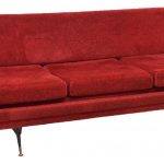 modern red couch 1960u0027s italian mid-century modern red sofa bed - image 2 ... HCVSKVR