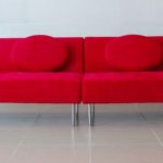 modern red couch home design: modern red sofa XIDOEJN