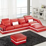 new modern couches roberta modern leather sectional HEBULWO