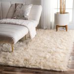nuloom hand-woven flokati wool shag rug (5u0027 x 7u0027) - free shipping today INQBFCW