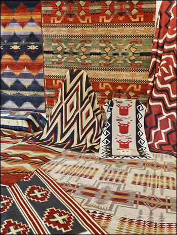 pendleton southwest rugs, trade blanket design rugs, navajo reproduction  textiles, navajo reproduction IBQWCSE