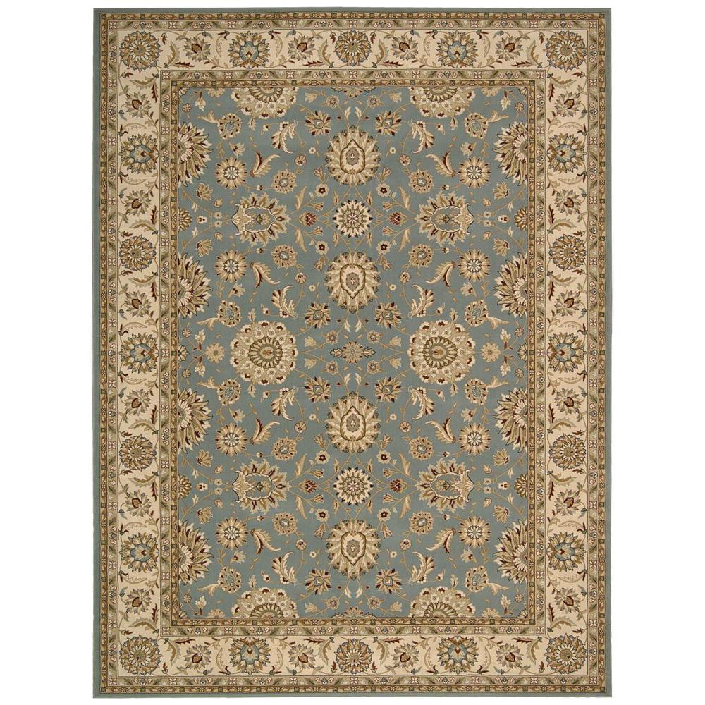 Persian area rugs nourison persian crown suret blue 9 ft. x 13 ft. area rug WIDQXXO