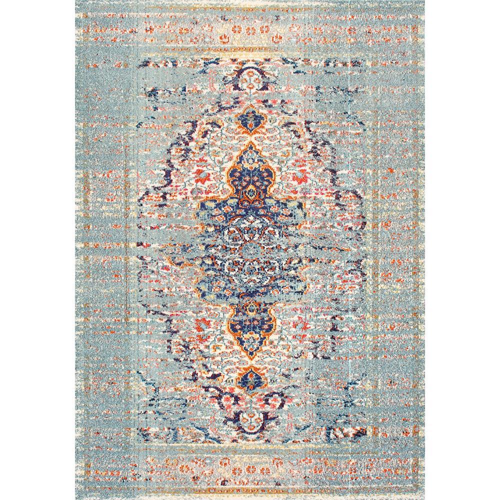 Persian area rugs nuloom distressed persian sarita grey 8 ft. x 11 ft. area rug QSIHGDS