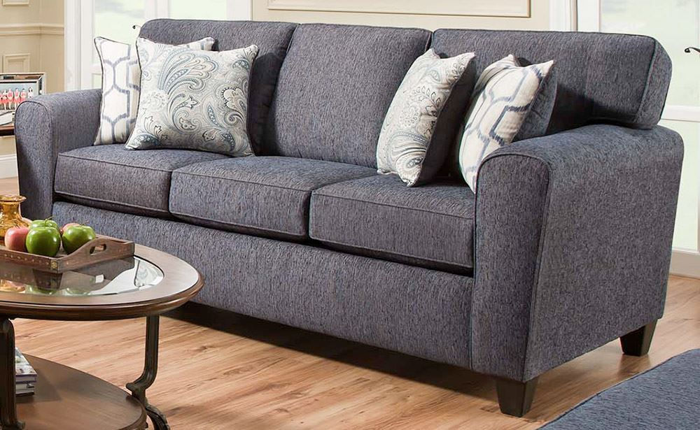 picture of uptown denim sofa QJYXZNY