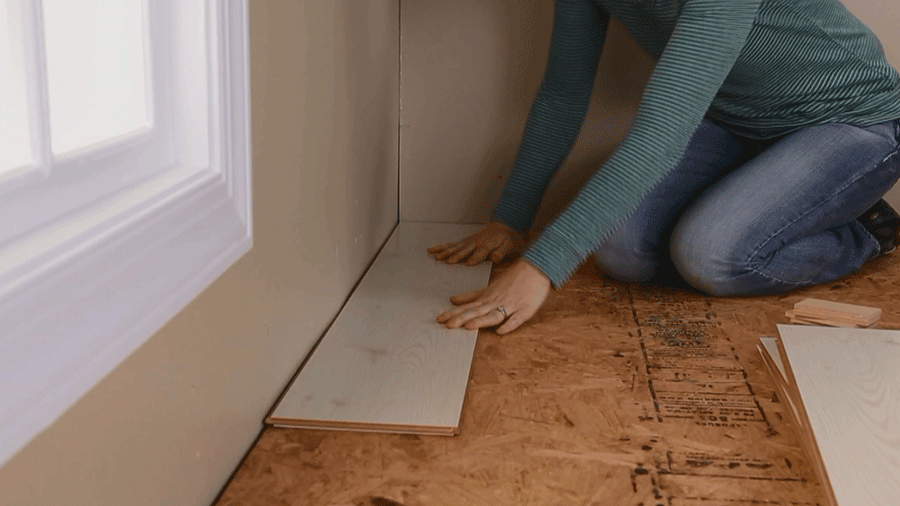 plastic laminate flooring how to install laminate flooring | better homes u0026 gardens PVLTWGR