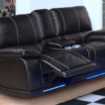 power loveseat electra mesa black power reclining loveseat with console NCXGOTH