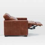 powered recliners henry® leather power recliner chair | west elm MNNYJKQ