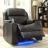 powered recliners homelegance jason leather power recliner with massage TJNBMLU