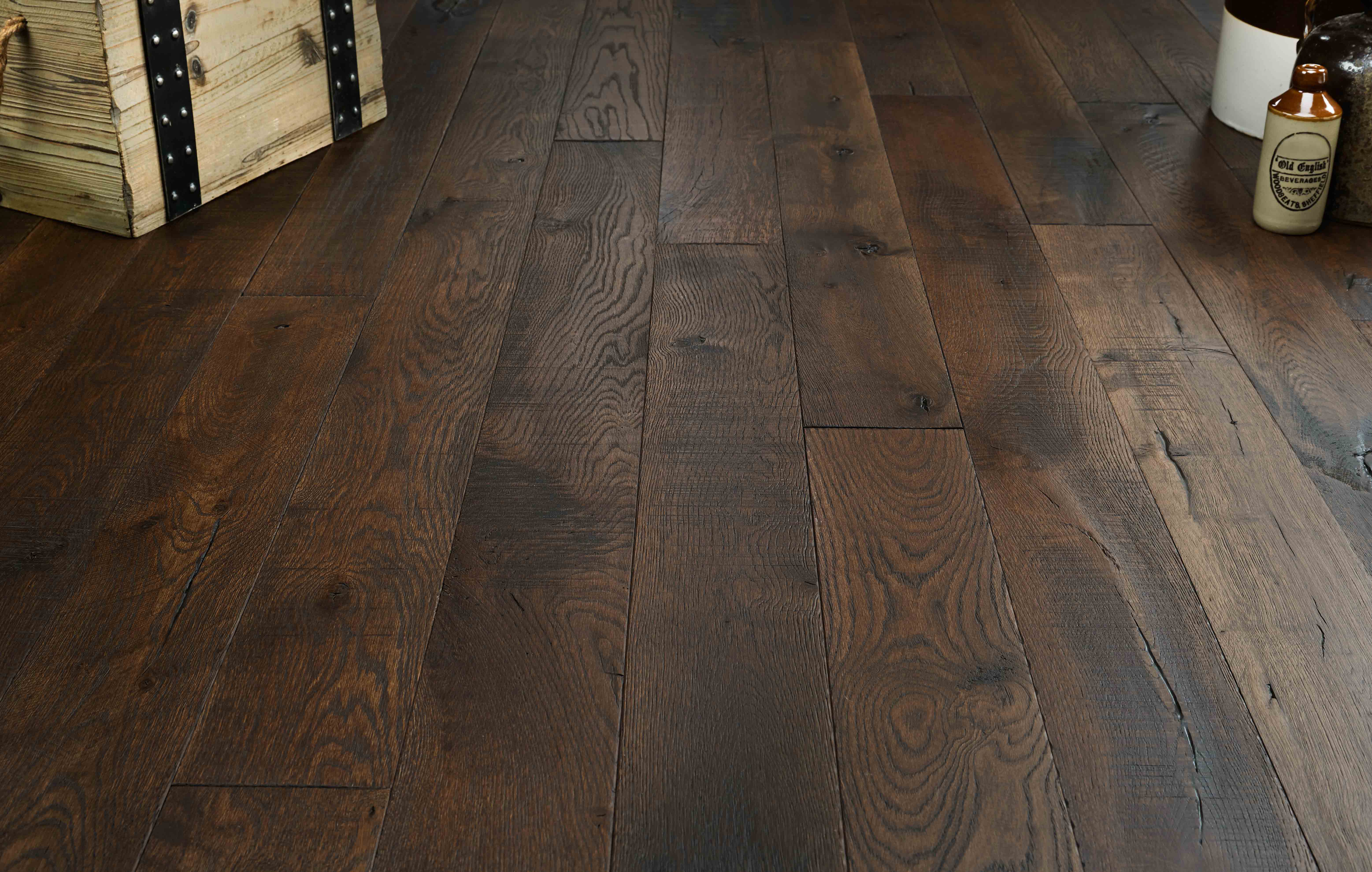 real wood floors coffer white oak DEKXJPB