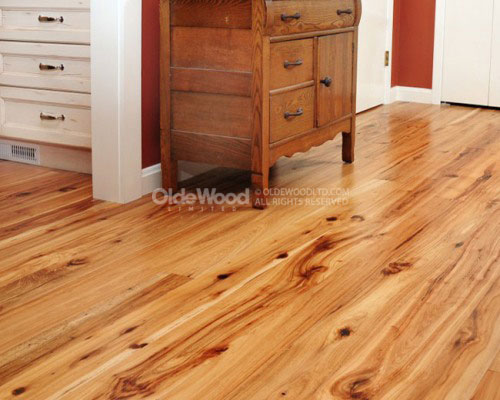 reclaimed wood flooring antique hickory ZFEKXRV