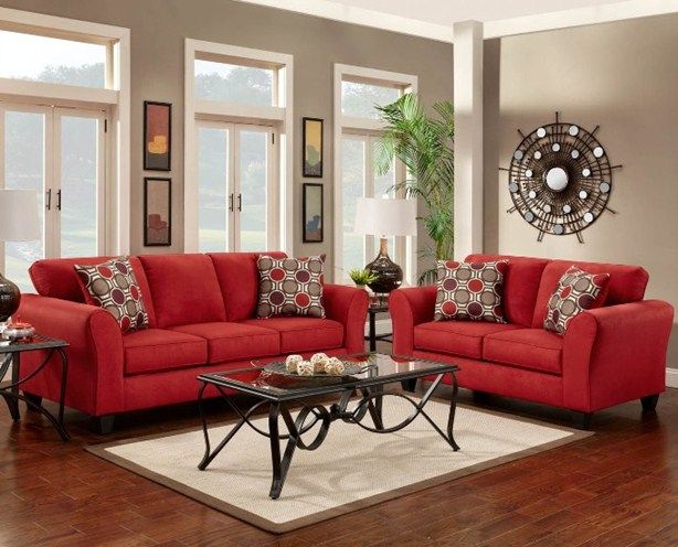 red sofas how to decorate with a red couch - google search PXUANJH