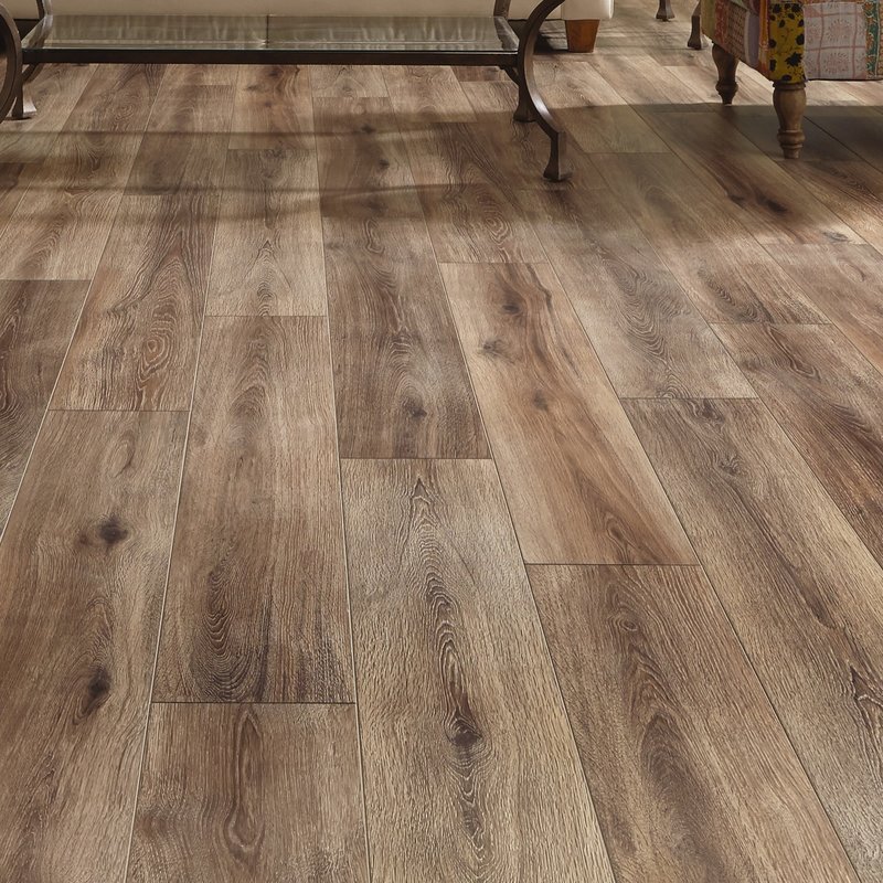 restoration wide plank 8u0027u0027 x 51u0027u0027 x 12mm laminate flooring in brushed OXXIGYK