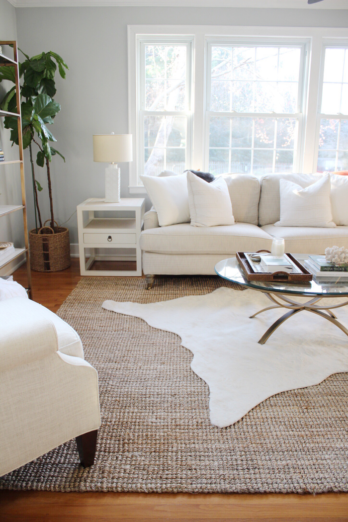 rug decor 3 simple tips for using area rugs in rental decor + sources for ACPNUES