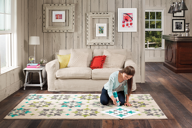 What creating the perfect rug décor is
  all about
