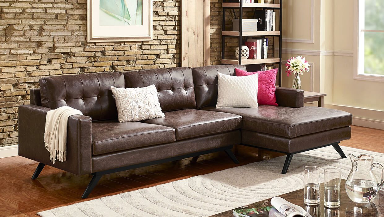 Seating furniture – sectional sofa for
  small spaces