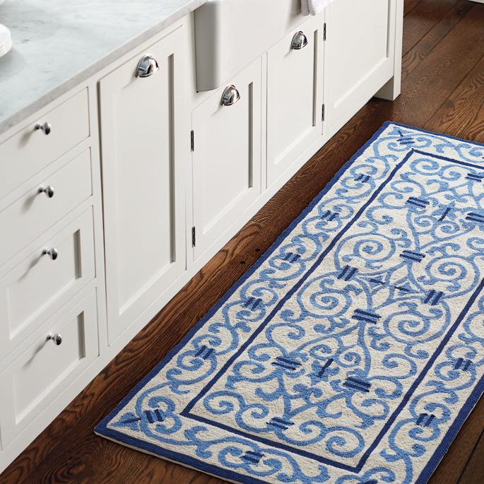 Factors to consider when you display your
kitchen rug