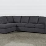 sleeper sectional sofa lucy dark grey 2 piece sleeper sectional w/laf chaise QDUSAYL