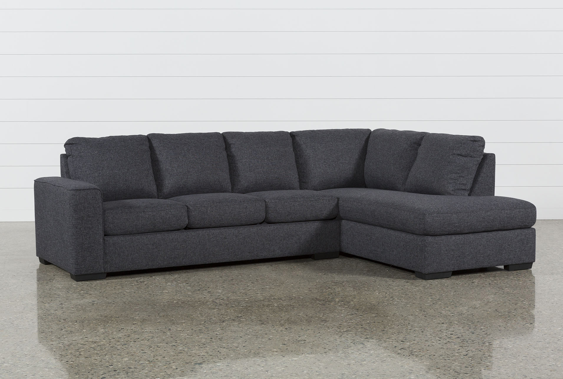sleeper sectional sofa lucy dark grey 2 piece sleeper sectional w/raf chaise HSSIAFP