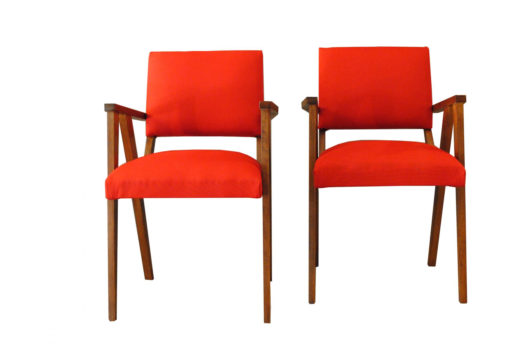 Small armchairs small mid-century rosewood armchairs, set of 2 YBTDJHE