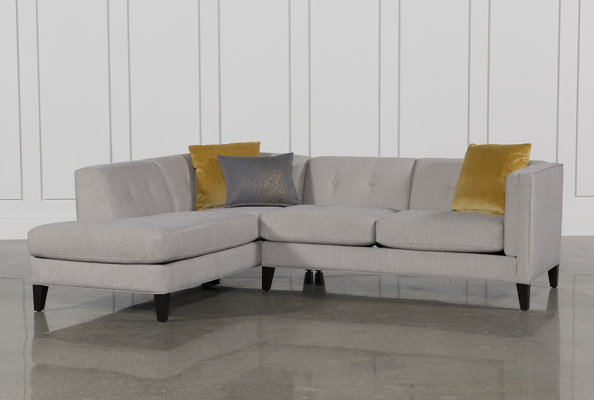 A small sectional sofa is adorable home
  furniture for your living room