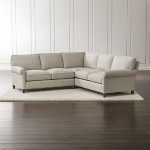small sectional sofa montclair 2-piece right arm corner roll arm sectional sofa ZRYMIRE