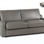 Sofa leather bed estro salotti dalia modern grey leather sofa bed CNLJVEU