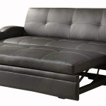 Sofa pull out bed amazon.com: homelegance 4803blk convertible/adjustable sofa bed, black  bi-cast vinyl: kitchen u0026 dining GFWGCVN