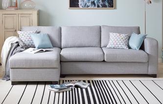 sofa sofa 14daydelivery lydia left hand facing chaise end 3 seater supreme sofa bed FYUARVG