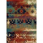 southwest rugs orian rugs southwest dreamcatcher multi red 8 ft. x 11 ft. indoor area DSXINUP