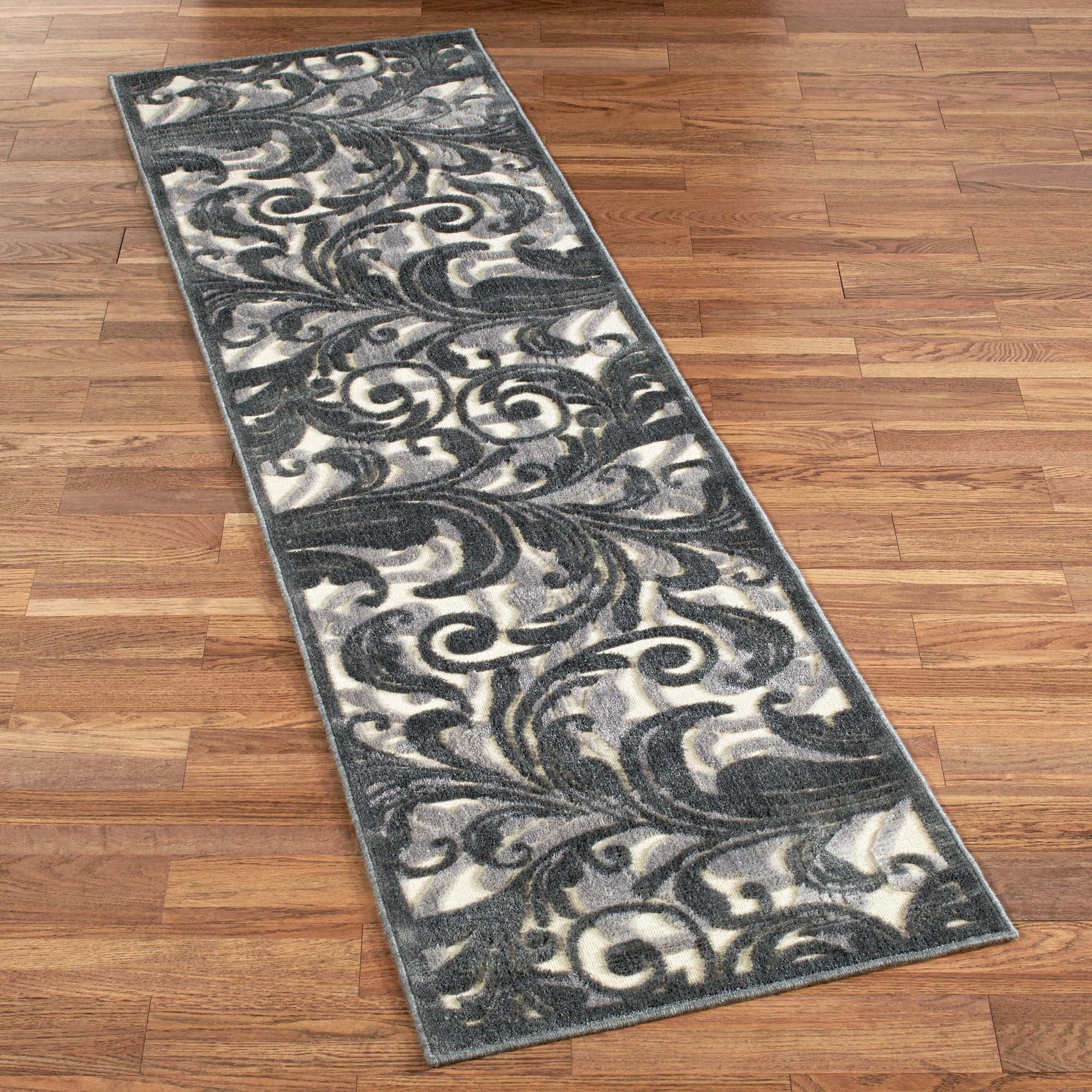tantalizing graphic ivory runner rug 23 x 8 IHQHLRF