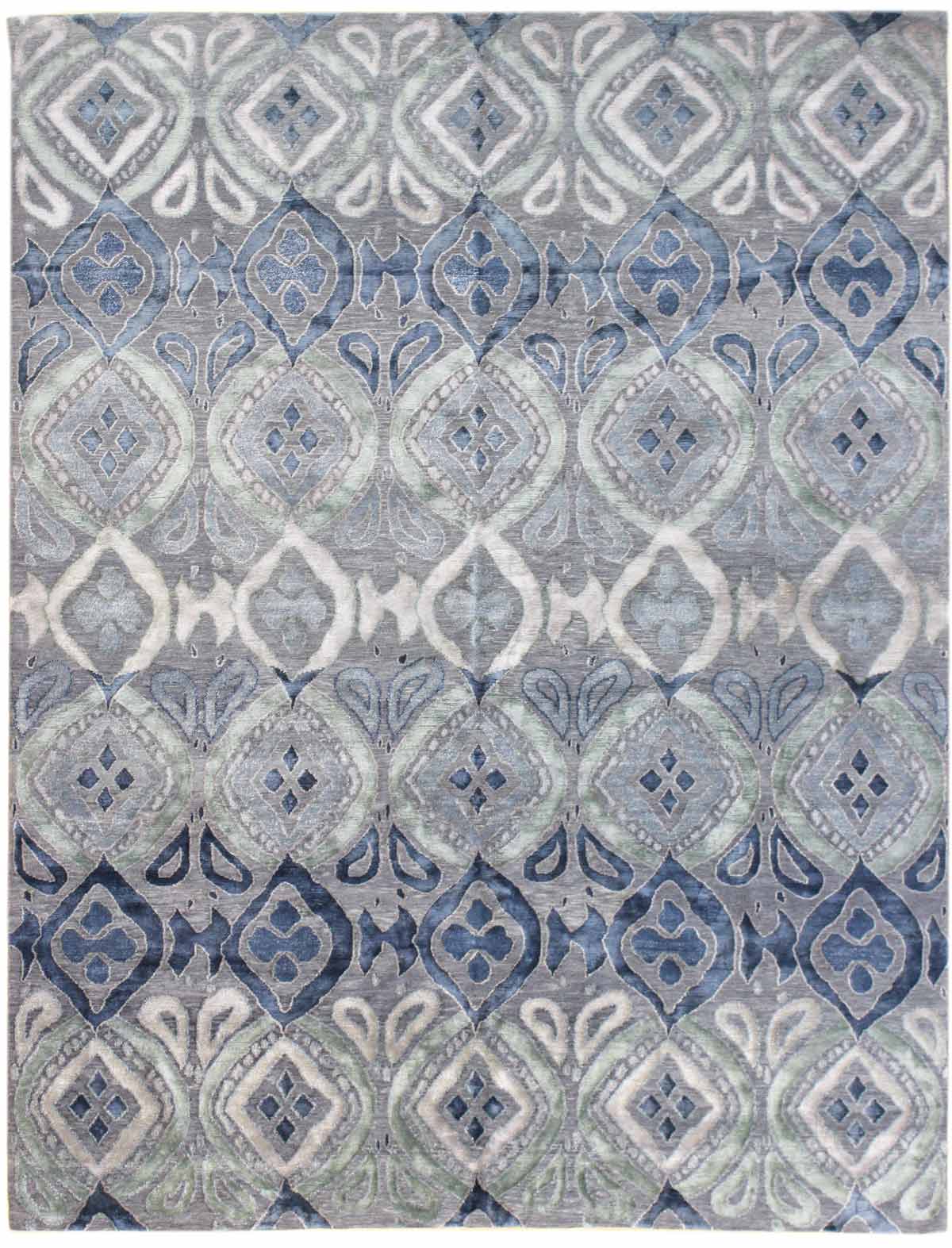 transitional rugs the blues gallery: transitional design rug, hand-knotted in nepal; size: XQMKNLY