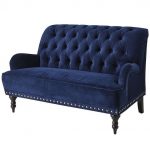 trend navy blue loveseat 78 for modern sofa inspiration with navy blue PWEGQFK
