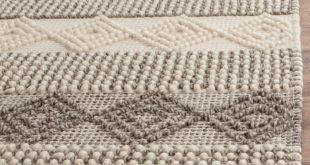 tufted rug billie hand-tufted gray/ivory area rug XATNQSP