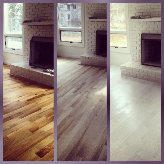What is an unfinished hardwood flooring?