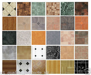 Vinyl flooring tiles image is loading 4-x-vinyl-floor-tiles-self-adhesive-bathroom- EAQDOFI